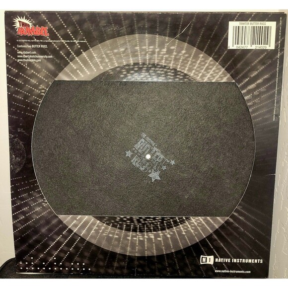 Native Instruments Traktor Butter Rug Slipmats - Picture 2 of 2